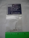 Miniatronics 12-500-02 White Led's, Ultra Bright, 5MM Diameter, Pieces, Light. Fixed Price $10.99.