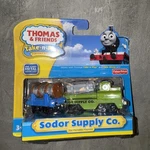 New Fisher Price Thomas & Friends Sodor Supply Co Take Play Diecast Metal Set. Fixed Price $33.25.