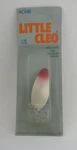 Acme C100PRH 1/3 Oz Little Cleo Spoon Pearl Red Head. Fixed Price $7.23.
