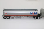 Matchbox Mobil Kenworth Aero. Tractor Trailer Gas Tanker CCY12-M 1:100 Slvr Blue. Fixed Price $54.95.