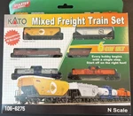 Kato 1066275 Scale Mixed Freight Train Cars Piece Set 106-6275 New Unopened. Fixed Price $76.95.