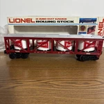 Lionel & O27 Gauge Rolling Stock Budweiser Vat Carrier 6-9193 Box. Fixed Price $39.00.