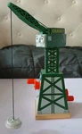 Thomas & Friends Wooden Railway Train Tank Cranky The Crane 2012 Mattel. Fixed Price $27.00.