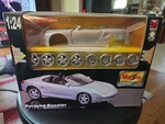 Maisto Assembly Line Porsche Boxster Die-cast 1:24 Scale Silver New/open. Fixed Price $47.49.