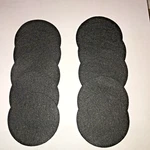 10 Felt Pads - 2.5 Inch Black Round Mm Thick. Fixed Price $5.75.
