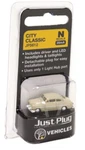 Scale Woodland Scenics JP5612 Just Plug City Classic Coupe Lighted Vehicle. Fixed Price $25.49.