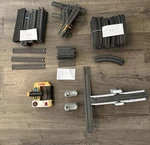 Jakks Power Train Huge Lot Tracks, Includes Free Cars. Fixed Price $80.00.