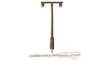 Woodland (ho-scale) 5676 Just Plug Modern Twin Street Lights (3 Pieces) Nib. Fixed Price $19.95.