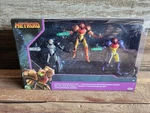 2025 Jakks Pacific Metroid Samus Chozo Power Suit Set 2.5IN Figure 3-PACK. Fixed Price $28.99.