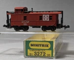 Scale Minitrix # 3272, Santa Fe Cupola Caboose At&sf 1951. Fixed Price $10.00.