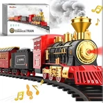 Hot Bee 9015 Classical Train Track Set Toy Battery Operated Smoke Light Up Sound. Fixed Price $19.99.