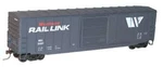 Accurail H.o. Scale 56241 Montana Link 50' Exterior Post Welded Steel Boxca. Fixed Price $15.10.