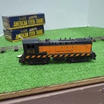 Guage American Flyer #21812 Texas & Pacific Baldwin Diesel Switcher. Fixed Price $75.00.