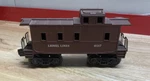 Lionel Pw 6017 Brown Sp Style Caboose No Lights. Fixed Price $8.00.