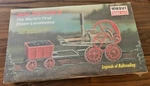 New-vintage Minicraft 1804 Trevithick Kit 1/38, World's 1ST Steam Locomotive. Fixed Price $60.00.