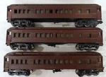 Lionel Repainted Prewar Gauge 2623 Manhattan Passenger Cars. Fixed Price $249.99.