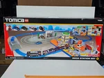 Tomica Hypercity Mega Station Set 70575 New Unused Box Tomy Train Track. Fixed Price $110.53.