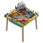 Kidkraft Rocky Mountain Wooden Train Set And Table With 50 Acc. Fixed Price $124.99.