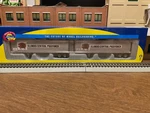 Athearn Ho 73321 Illinois Central Beaded Z-van 40' Trailers. Fixed Price $30.00.