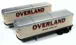 Scale Classic Metal Works 51180 Aero Van Trailer Overland Freight (2) Of 600. Fixed Price $19.99.