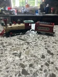 New Bright Dickensville Village Limited Replacement Passenger Train Engine Coal. Fixed Price $8.55.