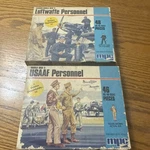 World War Ii Usaaf/luftwaffe Mpc Ho/oo Scale Model Kit 46 Piece & 48 1/72. Fixed Price $23.80.
