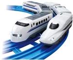 Takara Tomy Plarail Light Shinkansen 300 & N700 Type Nozomi Double Set New Jp. Fixed Price $98.39.