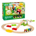 Beginner Wooden Toy Train Set - My First Railway 33727 For Kids. Fixed Price $82.67.