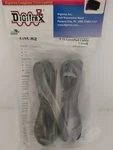 Digitrax LNC82 - 8' Loconet Cables (2 Pack). Fixed Price $12.00.
