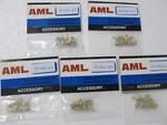 Lot Of 20 Aml Brass Power Rail Clamp P/n G102-05. Fixed Price $69.99.