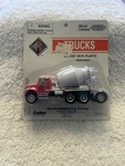Boley International Red Cab Cement Mixer Truck 1:87 Ho Scale PART#4011. Fixed Price $15.00.