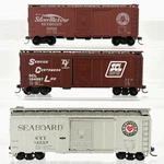 Ho Athearn Scl Seaboard Coast Line Sal Air 40' Boxcar Lot W/kds. Fixed Price $29.99.