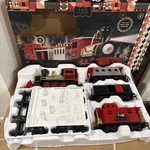 Fao Schwarz 34-PC Motorized Train Set Light & Sound Christmas New Box. Fixed Price $45.00.