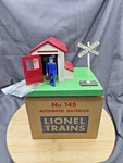 Lionel 145-17 Automatic Gateman Station Accessory Model Postwar Train Untested. Fixed Price $16.95.