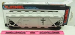 Lionel 6-16407 Boston & Main Four-bay Covered Hopper. Fixed Price $40.00.