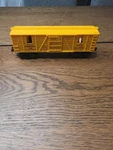 Lionel #6473 Gauge Yellow Horse Transport Car Vtg. Fixed Price $14.99.