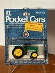 Vintage 1970S Tomy Pocket Cars New Sealed Farm Tractor Green #61-92 4502 Japan. Fixed Price $17.50.