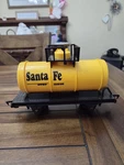 Eztec Express Oil Tanker Santa Fe Atsp 41045 Gauge Model Train Car. Fixed Price $12.79.