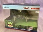 Jtt Miniature Professional Series Live Oak Trees -- 3" 7.6CM Tall (2) 94350. Fixed Price $22.99.