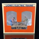 1993 Lionel Operating Hand Car With Railroad Workers 6-18429 Paperwork Nos. Fixed Price $59.99.