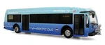 Iconic Replicas 870336 Scale Proterra ZX-5 Bus Chicago Transit Authority Cta. Fixed Price $59.99.