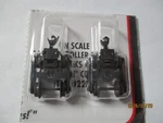 Atlas # 22071 Truck 100 Ton Roller Bearing W/coupler. Pair Per Pack. N-scale. Fixed Price $8.25.