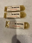 X-acto #11 Refill Blades XC8600 (5 Pck) Lot Of 3 Nos. Fixed Price $10.00.