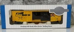 Ho Scale Bachmann Silver 19601 Outside Braced Sliding Door Car Railbox Nos. Fixed Price $16.00.