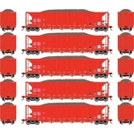 Athearn Rtr 5 Bay Rapid Discharge Hopper Itgx/red ATH98493 Rolling Stock. Fixed Price $254.99.