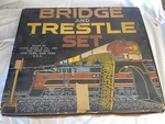 Marx Bridge And Trestle Set O Gauge Vintage #1414 Plastic 26 Pieces!!. Fixed Price $38.88.