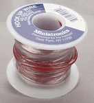 Miniatronics 16 Gauge Flexible Single Stranded Conductor Wire 50' Red 48-565-50. Fixed Price $25.98.