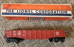 Vintage Lionel Gauge New York Central 6462 Red Gondola Freight Train Car. Fixed Price $25.00.