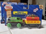 Rare Thomas & Friends Wooden Railway Percy's Musical Ride Y4105. Fixed Price $59.99.