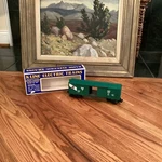 K-line #K-6407 Pennsylvania Rr "no Damage" Green Boxcar. Fixed Price $15.00.